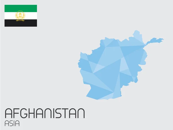 Set of Infographic Elements for the Country of Afghanistan — Stock Photo, Image