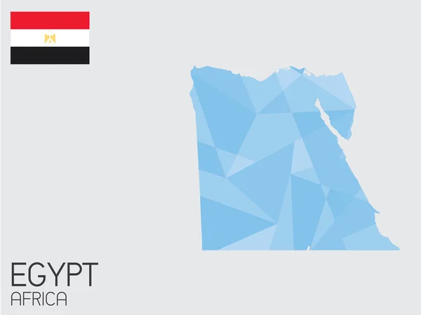 Set van Infographic elementen voor het land van Egypte — Stockfoto