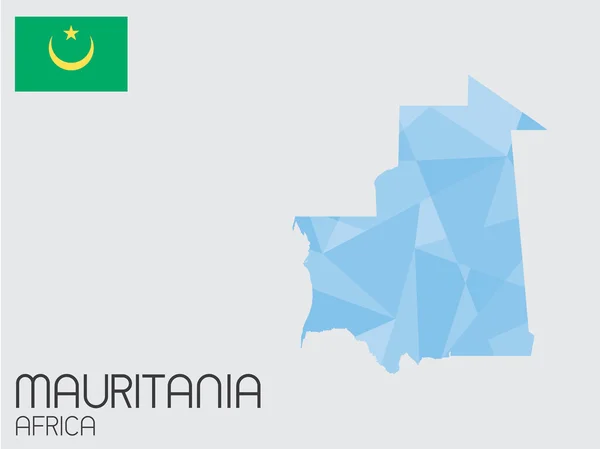 モーリタニアの国のインフォ グラフィック要素のセット — ストック写真