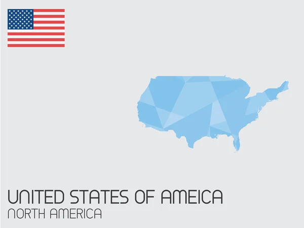 Infographic öğeleri kümesi için ülke Amerika Birleşik Devletleri — Stok fotoğraf