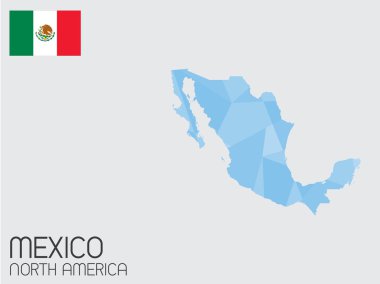 Infographic öğeleri kümesi ülke Meksika için