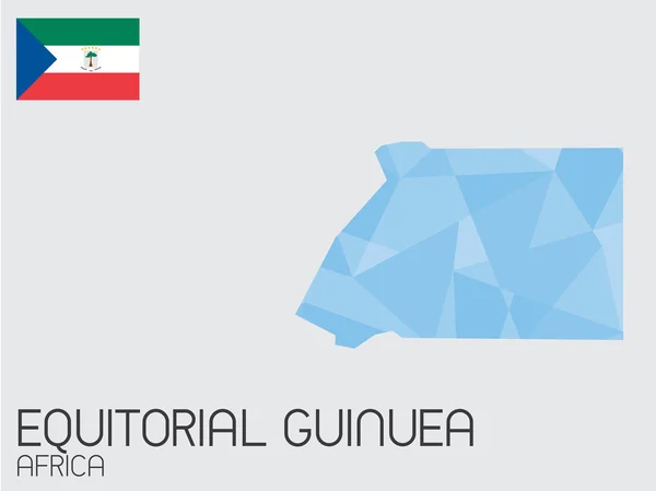 Ensemble d'éléments d'infographie pour le pays de Guinée équatoriale — Image vectorielle