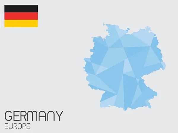 Az ország-a Németország Infographic elemek csoportja — Stock Vector