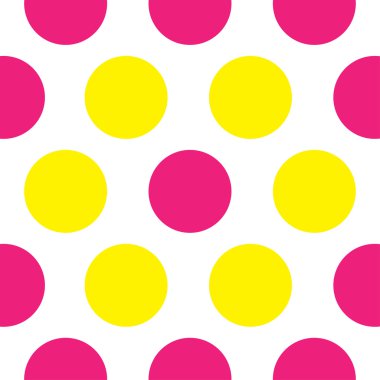 Renkli Polka Dot yinelenen arka plan
