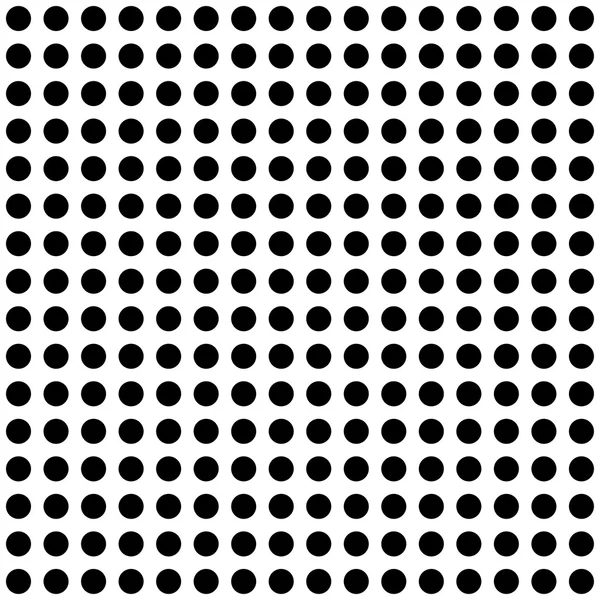 Seemless svart och vit fläckig bakgrund — Stock vektor
