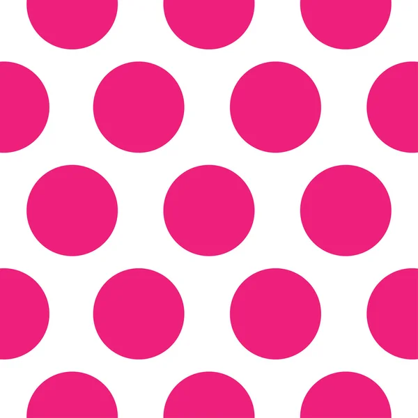 Colorato Polka Dot sfondo ripetitivo — Vettoriale Stock