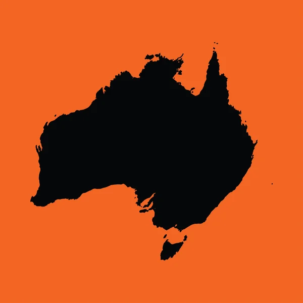 Ілюстрація барвистим заповнені структури Австралії — стоковий вектор