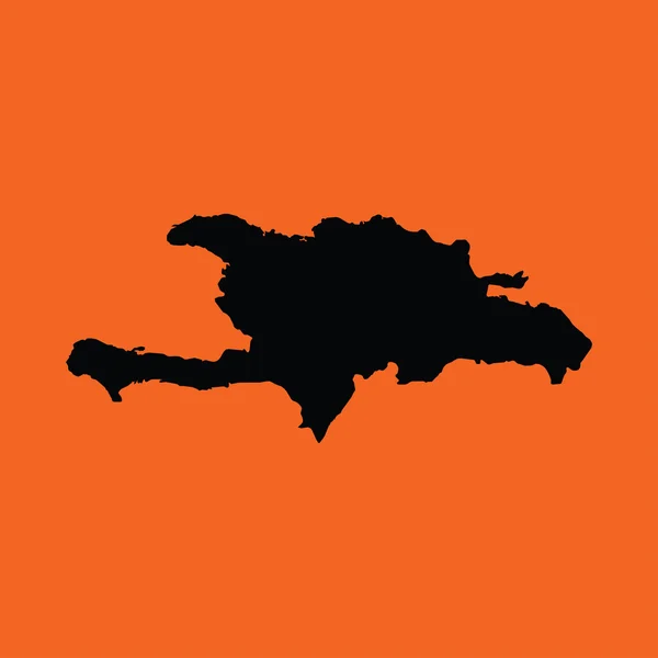 Illustration sur fond orange de DemRepublic — Image vectorielle