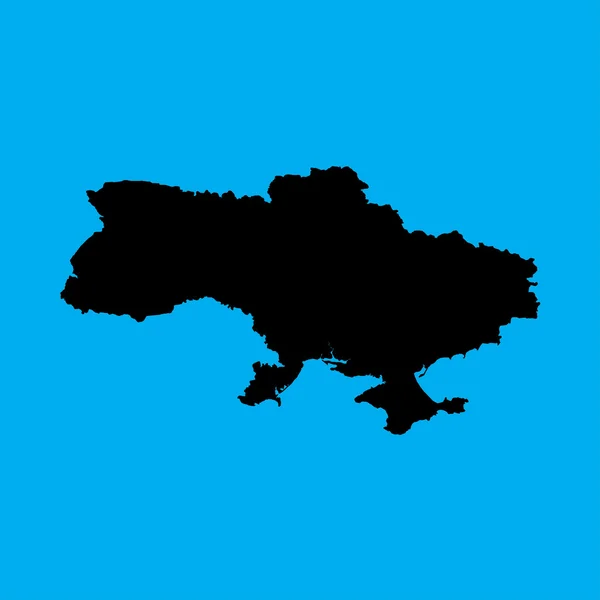 Εικονογράφηση σε πορτοκαλί φόντο της Ουκρανίας — Διανυσματικό Αρχείο