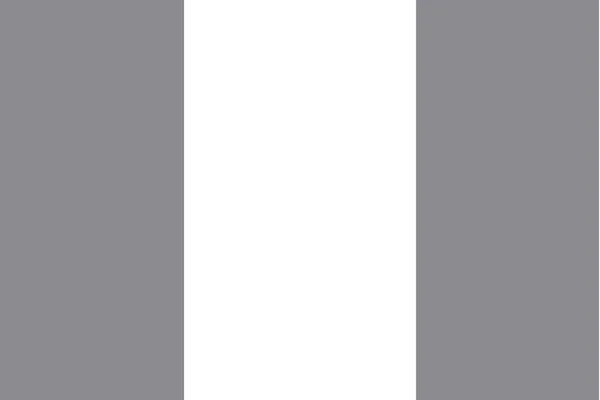 Illustrated grayscale flag of the country of Nigeria — Stock Photo, Image