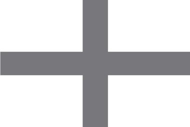 İngiltere'nin ülke bayrağı gri tonlamalı resimli