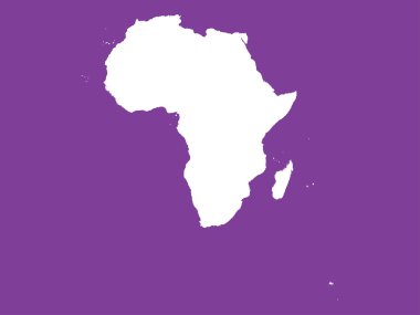 Afrika kıtası şeklinde