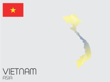 Infographic öğeleri kümesi Vietnam ülke için