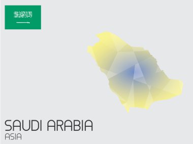Infographic öğeleri kümesi Suudi Arabistan ülke için