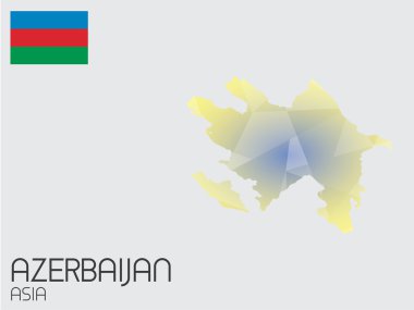 Infographic öğeleri kümesi ülke Azerbaycan için