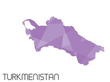 Infographic öğeleri kümesi Türkmenistan ülke için