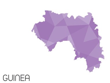 Infographic öğeleri kümesi için ülkeye, Gine