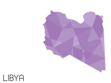 Infographic öğeleri kümesi Libya ülke için