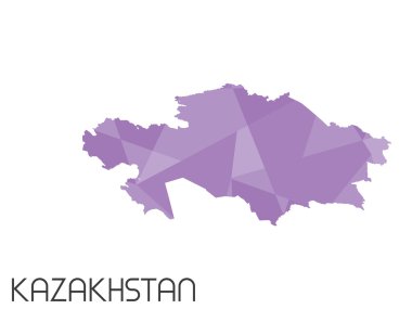 Infographic öğeleri kümesi için ülke, Kazakistan