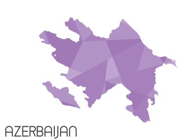 Infographic öğeleri kümesi ülke Azerbaycan için