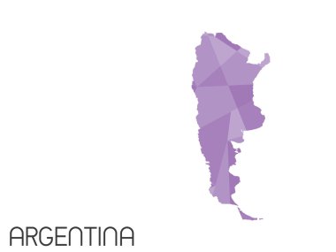 Infographic öğeleri kümesi Arjantin ülke için