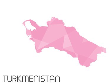 Infographic öğeleri kümesi Türkmenistan ülke için