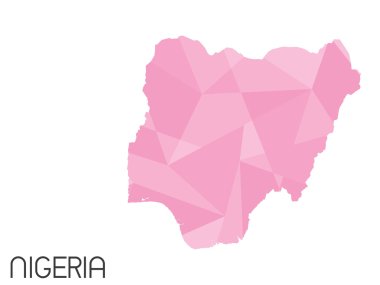 Infographic öğeleri kümesi Nijerya ülke için