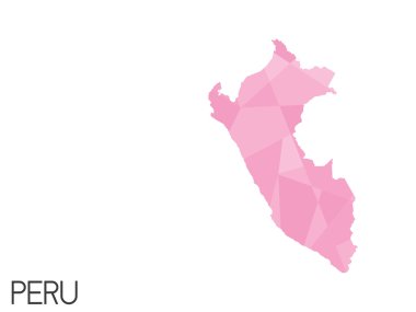 Infographic öğeleri kümesi Peru ülke için