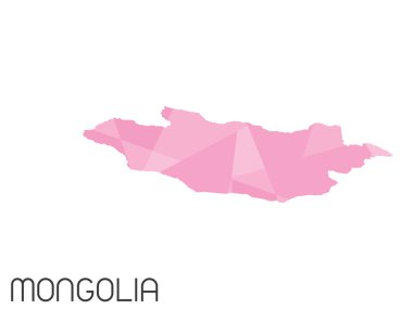Infographic öğeleri kümesi Moğolistan ülke için