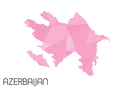 Infographic öğeleri kümesi ülke Azerbaycan için