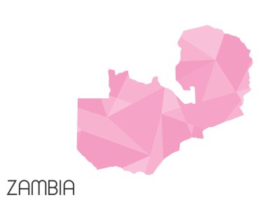 Infographic öğeleri kümesi Zambiya ülke için