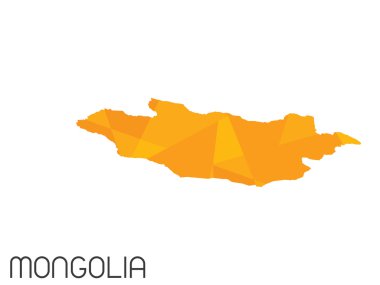 Infographic öğeleri kümesi Moğolistan ülke için