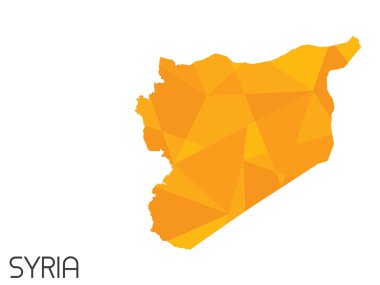 Infographic öğeleri kümesi Suriye ülke için