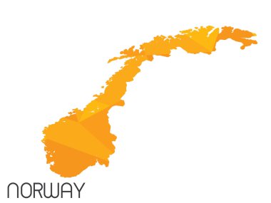 Infographic öğeleri kümesi Norveç'in ülke için