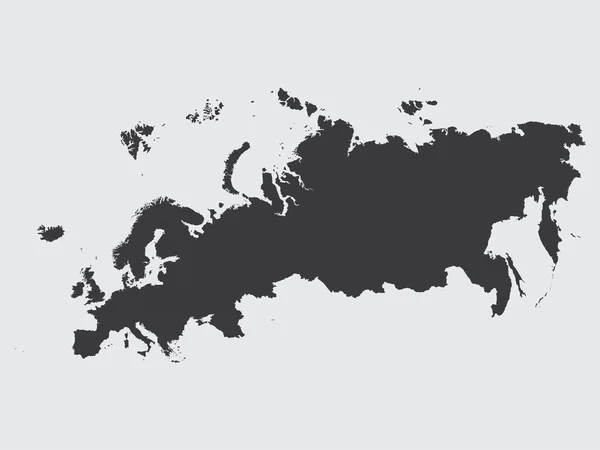 Форма континента Европы — стоковое фото