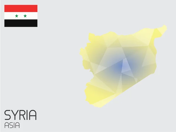 Set of Infographic Elements for the Country of Syria — Stock Photo, Image