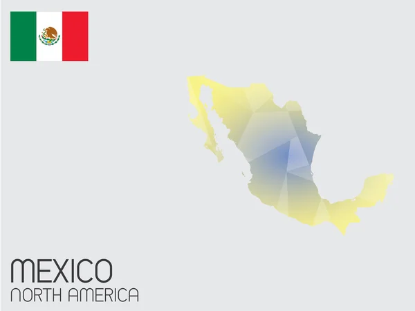 Set van Infographic elementen voor het land van Mexico — Stockfoto