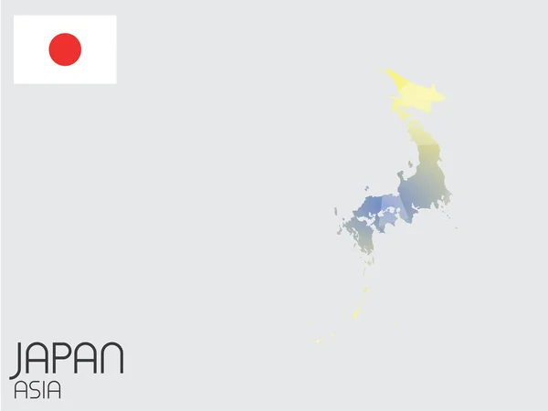 日本的国家的信息图表元素的集 — 图库照片