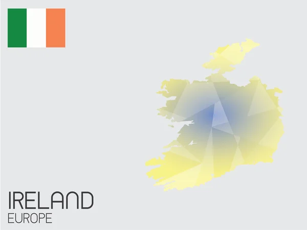 Set of Infographic Elements for the Country of Ireland — Stock Photo, Image