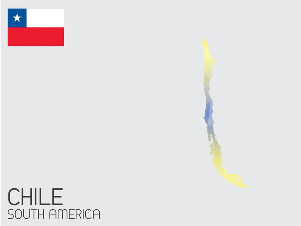 Sada prvků Infographic pro země Chile — Stock fotografie