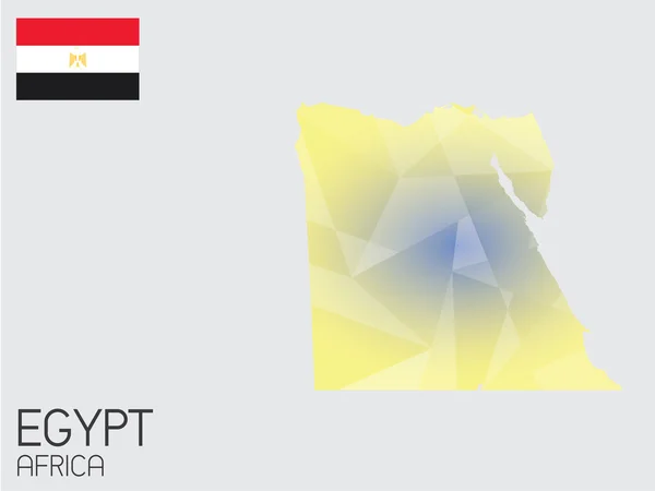 Set di elementi infografici per il Paese d'Egitto — Foto Stock