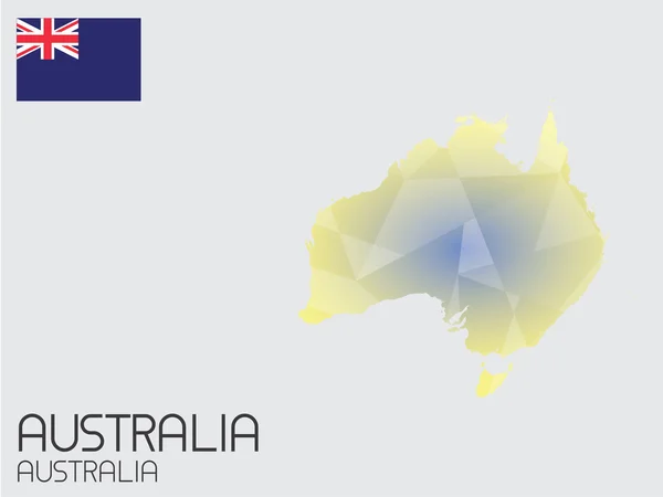 Sada prvků Infographic pro zemi, Austrálie — Stock fotografie