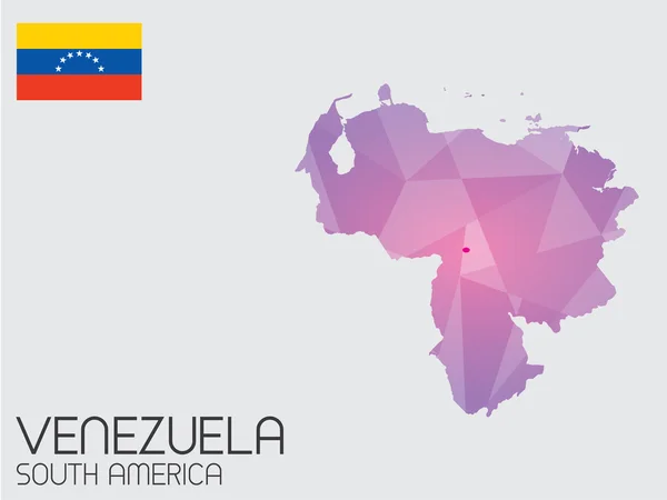 Set van Infographic elementen voor het land van Venezuela — Stockfoto