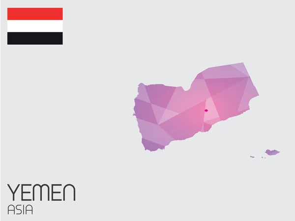 Набор инфографических элементов для страны Йемен — стоковое фото
