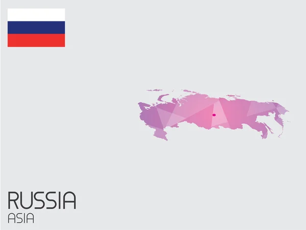 Set van Infographic elementen voor het land van Rusland — Stockfoto