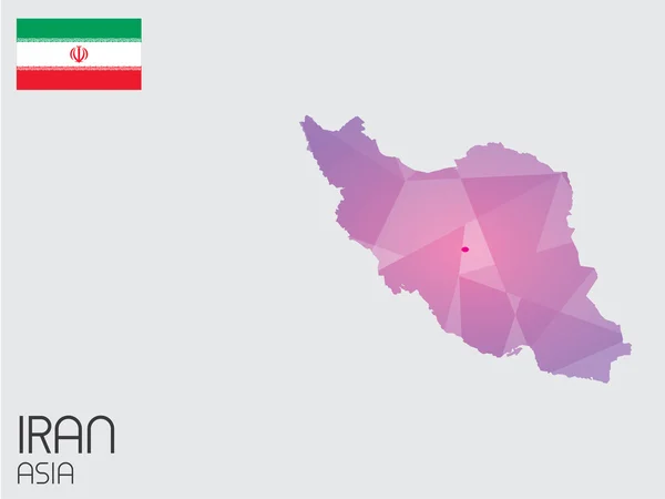 Set of Infographic Elements for the Country of Iran — Stock Photo, Image