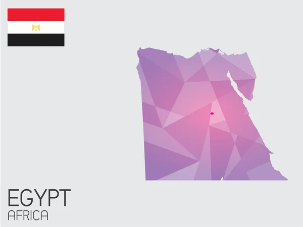 Uppsättning Infographic element för landet av Egypten — Stockfoto