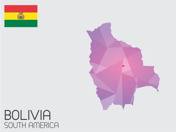 Набір елементів інфографіки для країна Болівія — стокове фото