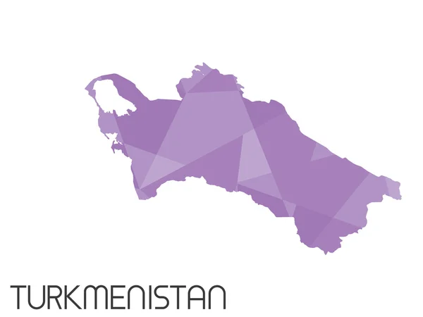 Zestaw elementów plansza dla kraju Turkmenistan — Zdjęcie stockowe