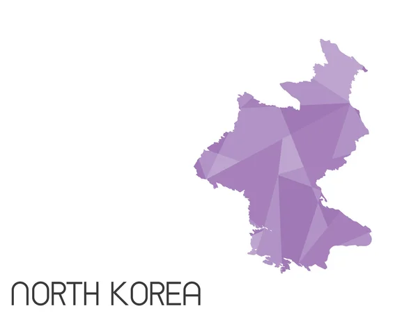 Conjunto de elementos infográficos para el país de Corea del Norte — Foto de Stock